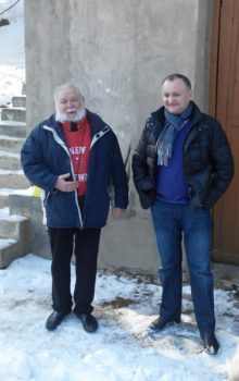Юрий Гулла, бывший владелец базы отдыха, и Игорь Додон