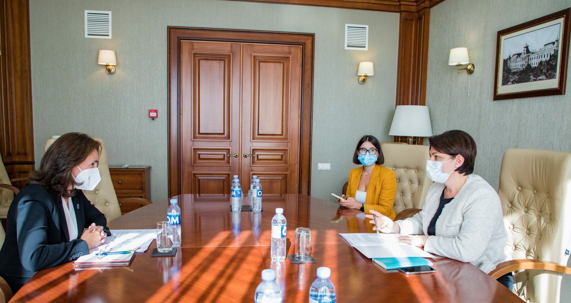 Prime Minister Gavrilița Met the European Bank for Reconstruction and Development Representative in Moldova, Angela Sax