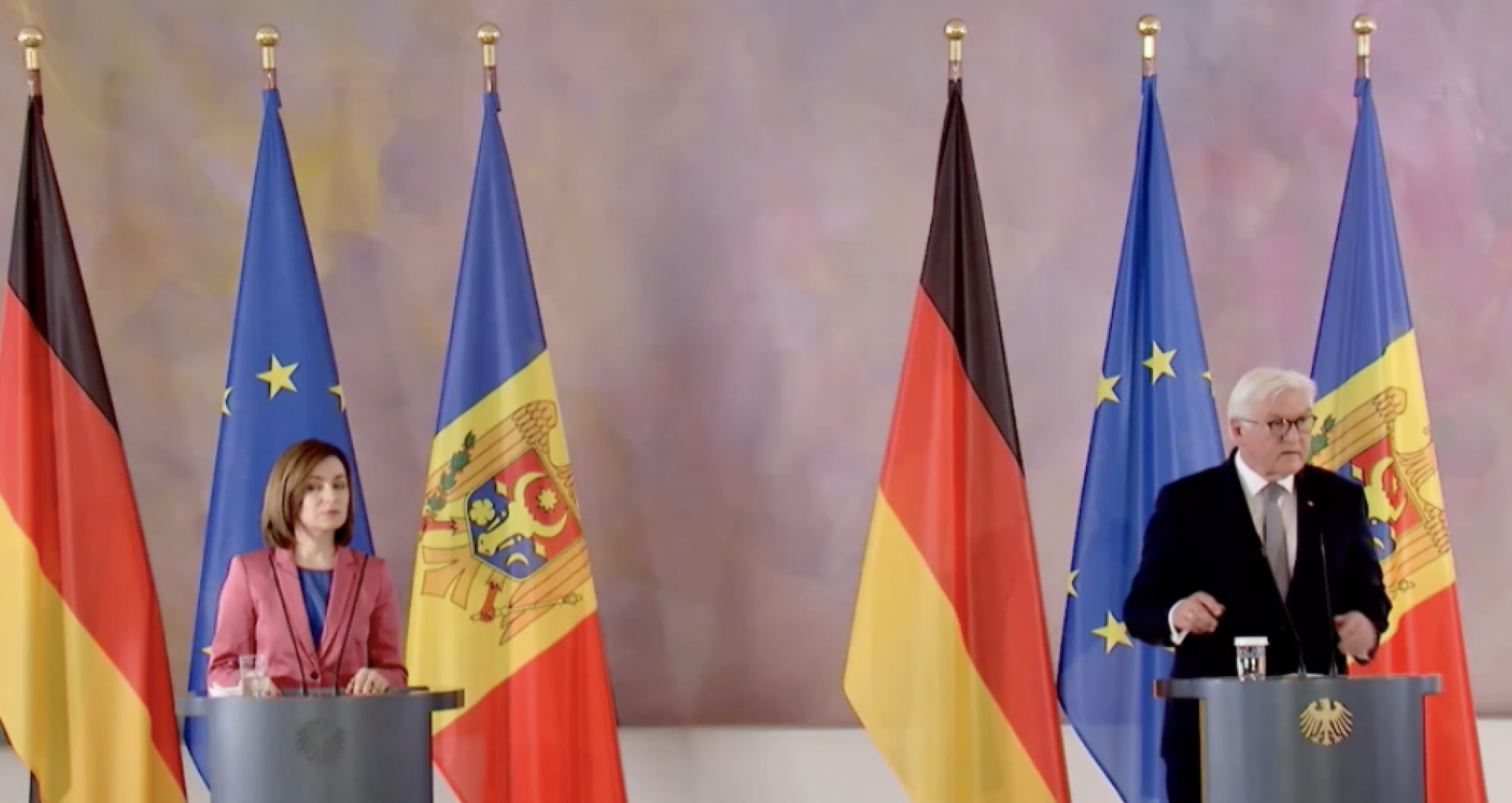 President Sandu Met with the President of Germany, Frank-Walter Steinmeier