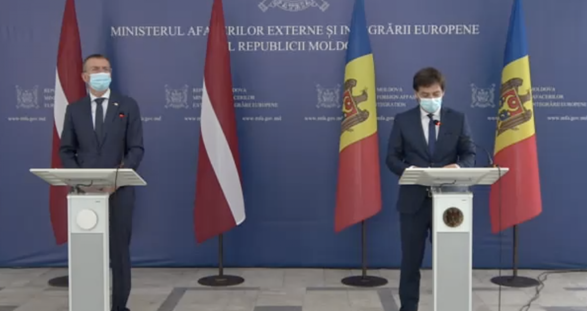 The Latvian Minister of Foreign Affairs, Edgars Rinkēvičs, Pays a Visit to Moldova