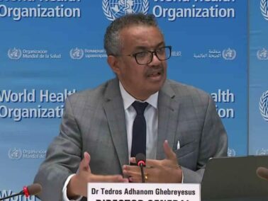 World Health Organization Director-General Criticizes the Vaccine Nationalism