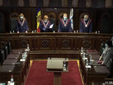 The Constitutional Court Declares the Parliament Self-dissolution Impossible
