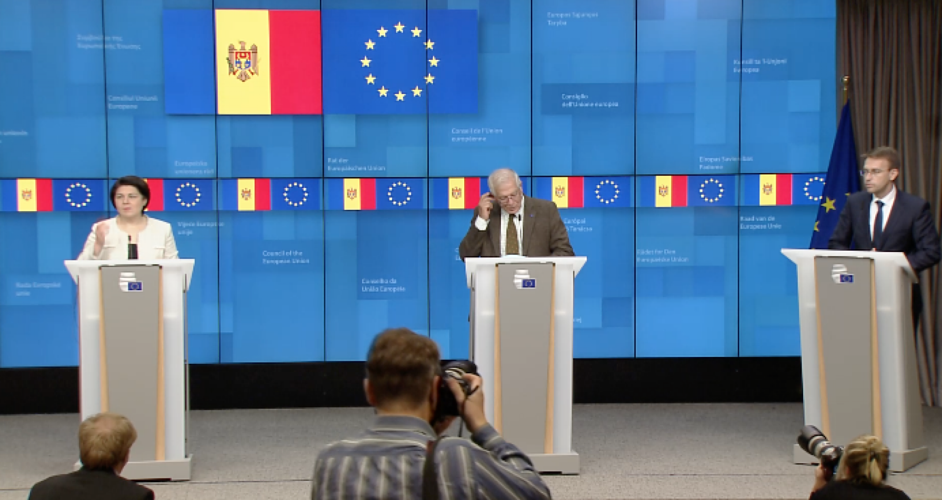 Press Statements by Prime Minister Natalia Gavrilița and EU High Representative for Foreign Affairs Josep Borrell: “EU is ready to support Moldova to emerge from the crisis”