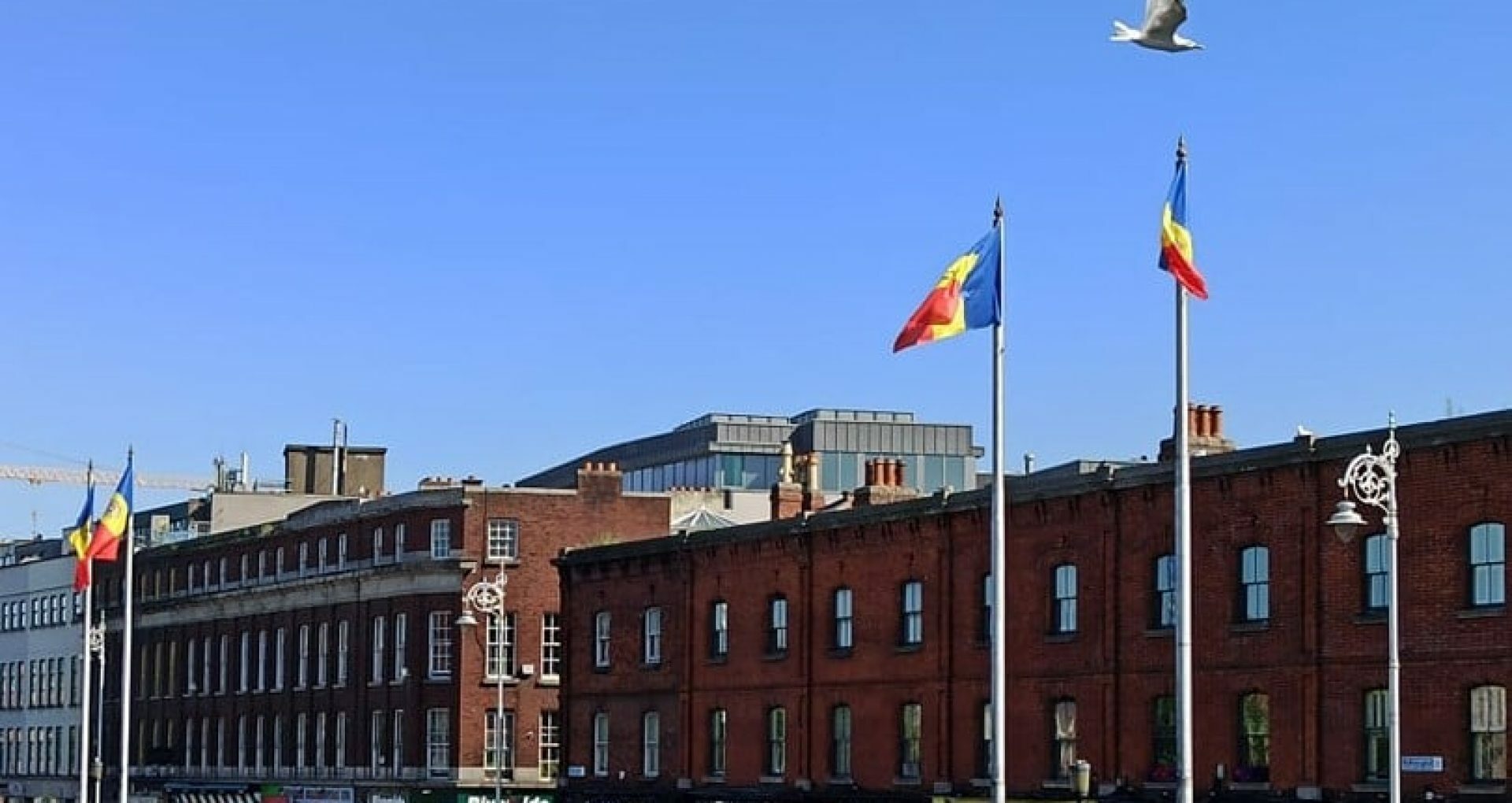 The Moldovan Flag Was Hoisted in Dublin and in São Paulo, Brazil, on the 30th Anniversary of Independence