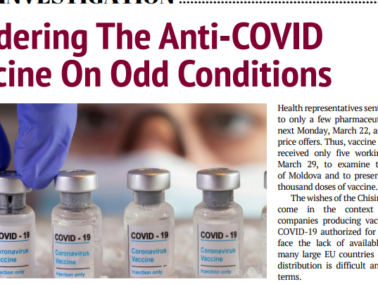 Tendering The Anti-COVID Vaccine On Odd Conditions