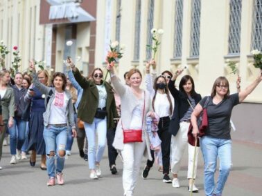 In Belarus, Women form Solidarity Chains, Doctors and Factory Workers Organize Strikes