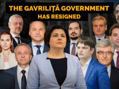 The Gavrilița government announced its resignation