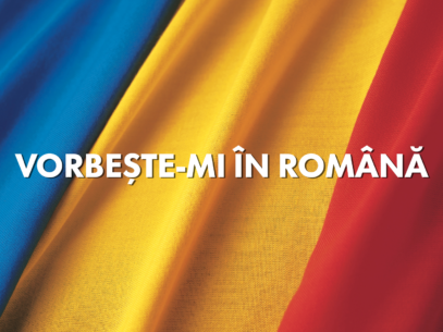 Speak to me in Romanian. A social campaign for promoting Romanian language