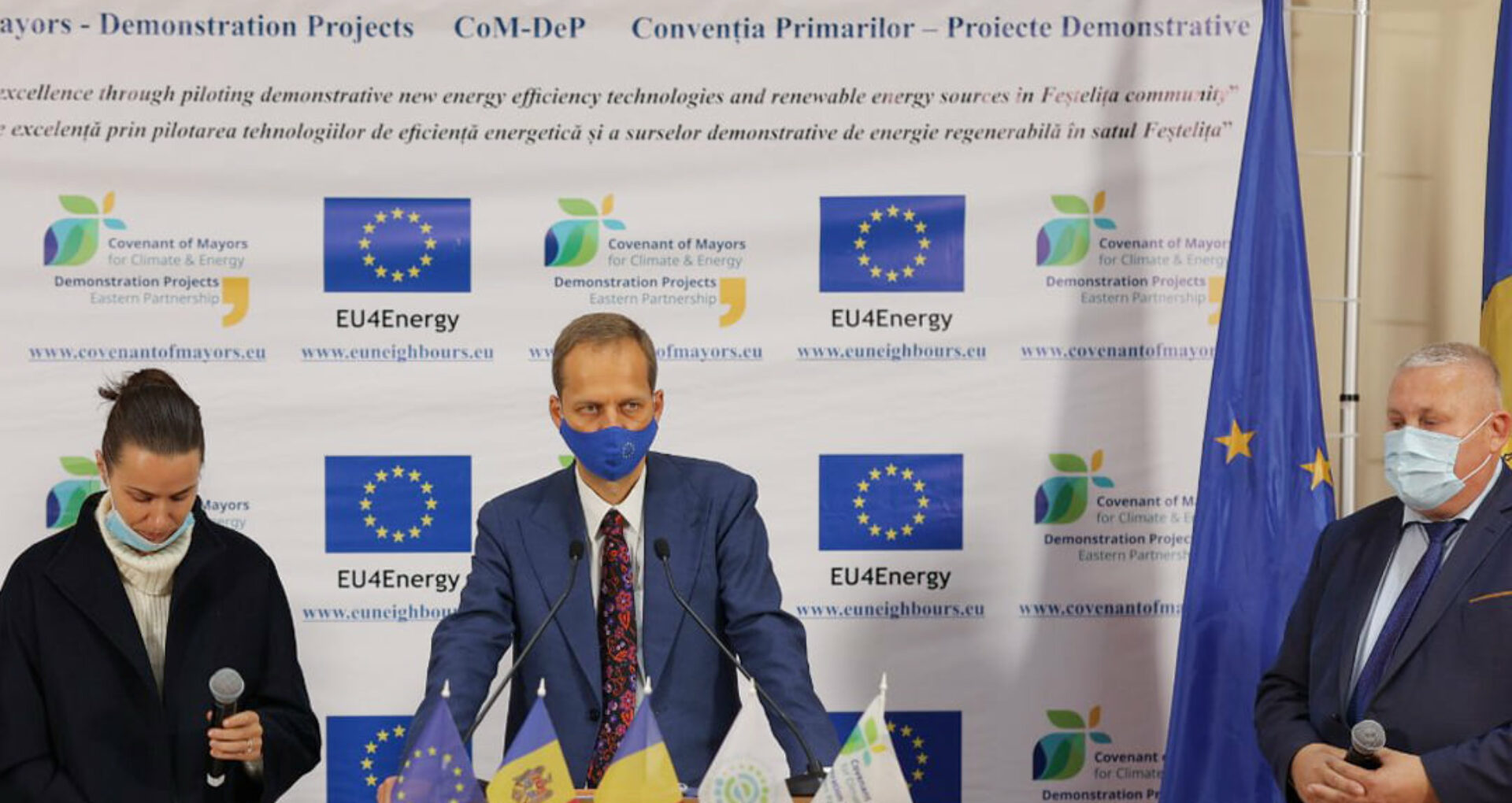 PRESS RELEASE: The First Centre of Excellence in Energy Efficiency was Inaugurated in Feștelița with the Support of the EU