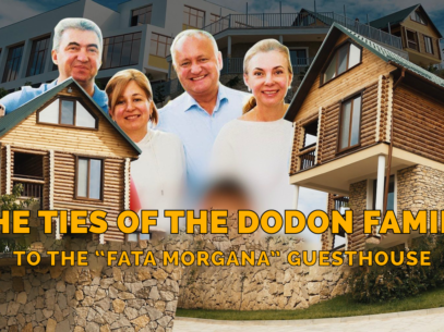 The Dodon family’s links with the “Fata Morgana” guesthouse: “There will be a restaurant with 100 seats. People who live closer say Dodon bought it. To keep a low profile, he put in charge his brother-in-law.”