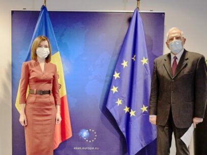 Maia Sandu Meets Josep Borrell, High Representative of the European Union for Foreign Affairs and Security Policy, Vice-President of the European Commission