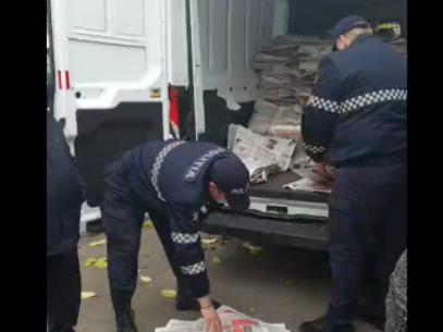 The Moldovan Authorities Confiscated Electoral Newspapers Undeclared in the Financial Report of a Presidential Candidate