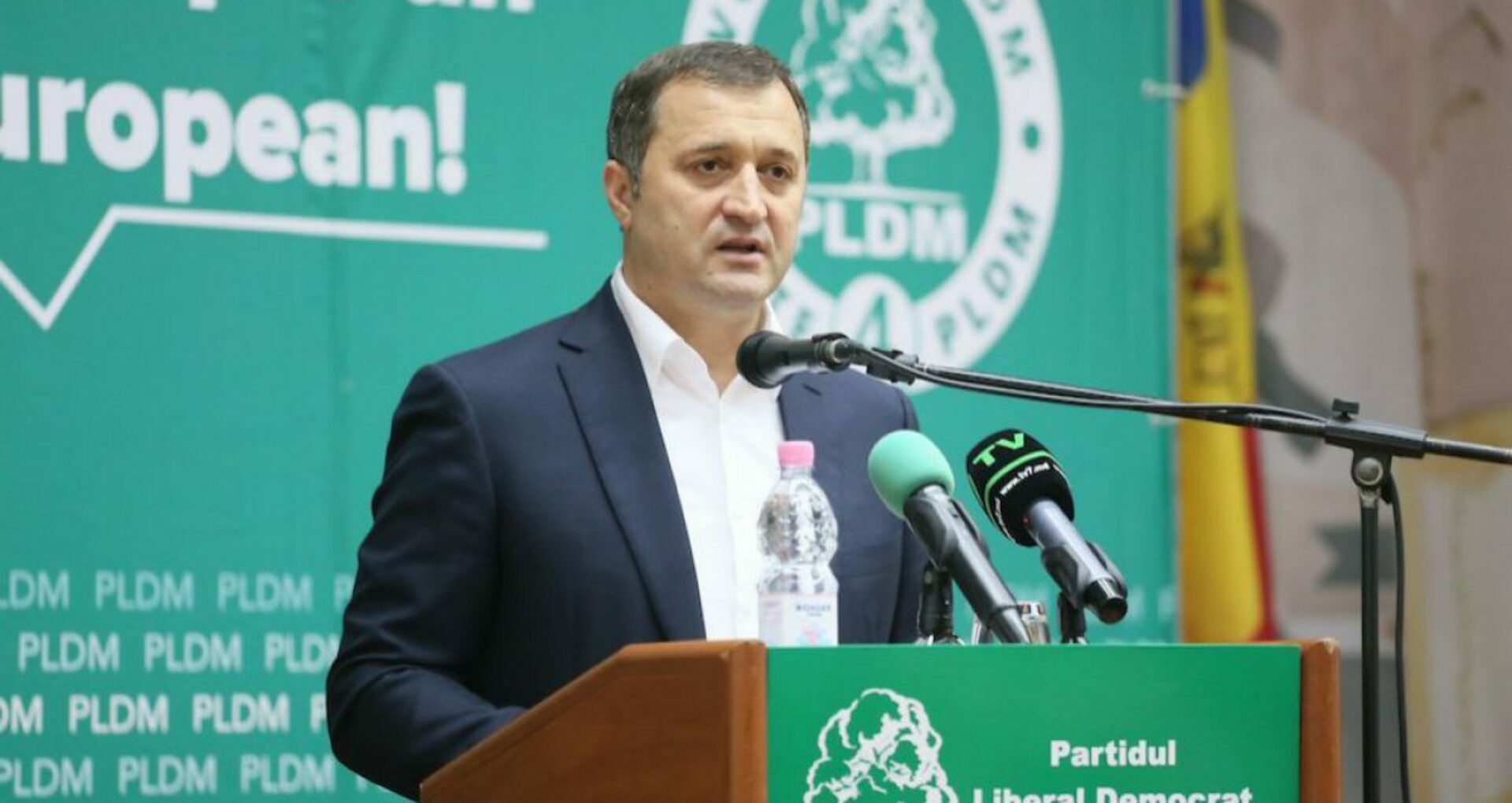 Former Prime Minister Vlad Filat Re-elected as the President of the party he founded, the Liberal Democratic Party