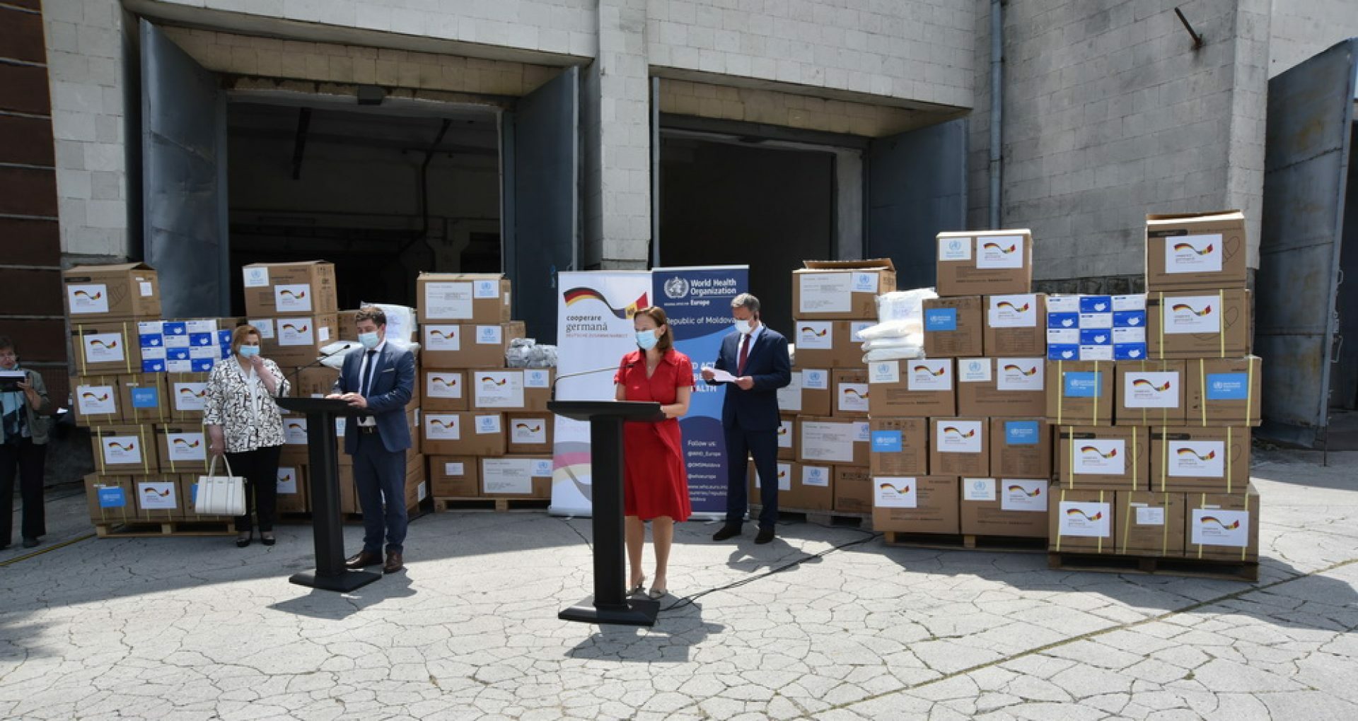 Germany and WHO Makes a New Donation of Medical Equipment to Moldova