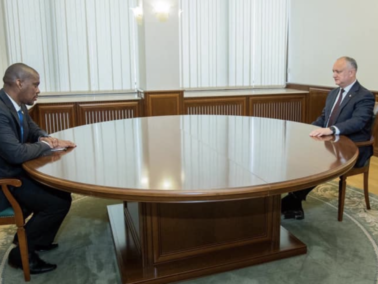 The U.S. Ambassador to Moldova Met With President Igor Dodon
