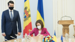 Moldova’s President Meets the President of the Ukrainian Parliament and the Ukrainian Prime Minister