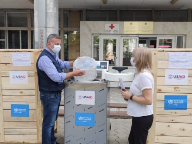 WHO and USAID Delivered Sterilization Equipment for Laboratories in Moldova