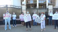 A Second Protest at the Embassy of Belarus in Chișinău: „We demand free and fair elections”