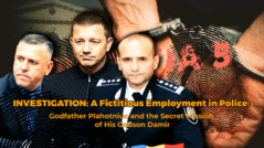 INVESTIGATION: A Fictitious Employment in Police: Godfather Plahotniuc and the Secret Mission of His Godson Damir