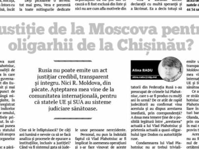 Can Moscow Bring Chișinău Oligarchs to Justice?