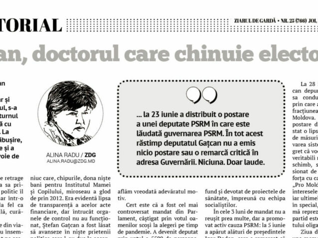 Ștefan Gațcan, the Doctor Who Taunts the Electorate
