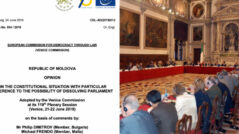 DOC / Full Venice Commission Opinion: the instability was caused by coordinated action at extreme speed between PDM and CC