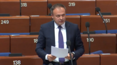 VIDEO/Former President of Moldova’s Parliament Speaks at the Parliamentary Assembly of the Council of Europe