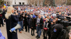 Police – 3600 people participated in the protest, Shor Party claim over 40 thousand. 42 reports were issued for violation of public order and security
