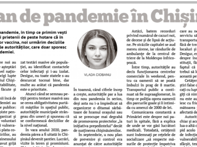 A Year of Pandemic in Chișinău
