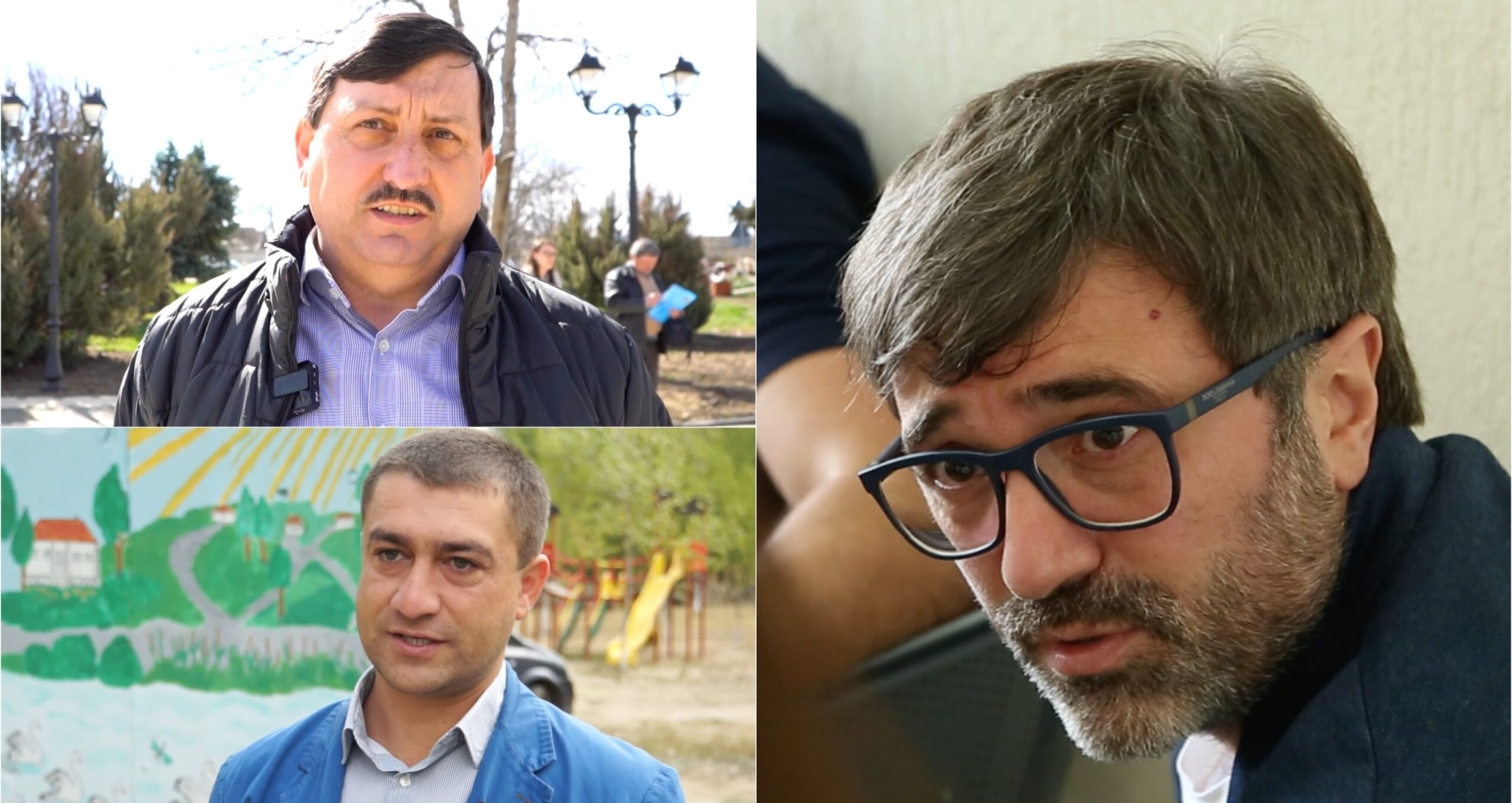 The names of the people who “guaranteed” Vladimir Andronachi’s release. Three of them, PDM representatives