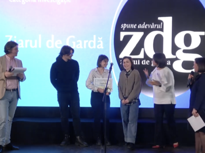 Ziarul de Gardă won two awards at the “Journalists of the Year 2022” Gala