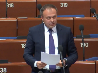VIDEO/Former President of Moldova’s Parliament Speaks at the Parliamentary Assembly of the Council of Europe