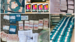 New raids in the file on illegal financing of political parties. Three people were to smuggle over 1900 bank cards into Moldova