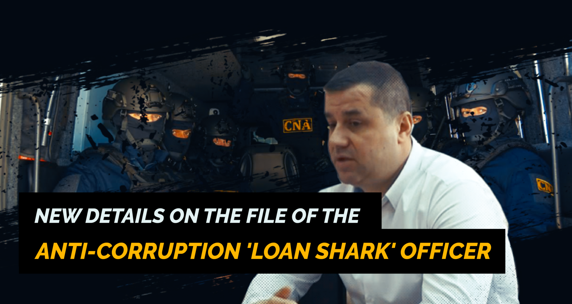 At what stage is the case of the “loan shark” case at the National Anti-Corruption Centre. As of May, Ghenadie Tanas is not subject to preventive measures