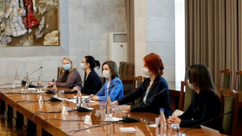 The Parliamentary Assembly of the Council of Europe Delegation Meets with President Maia Sandu and with the Interim Prime Minister Aureliu Ciocoi