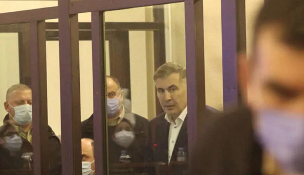 Где сидит саакашвили. Где сидит саакашвили