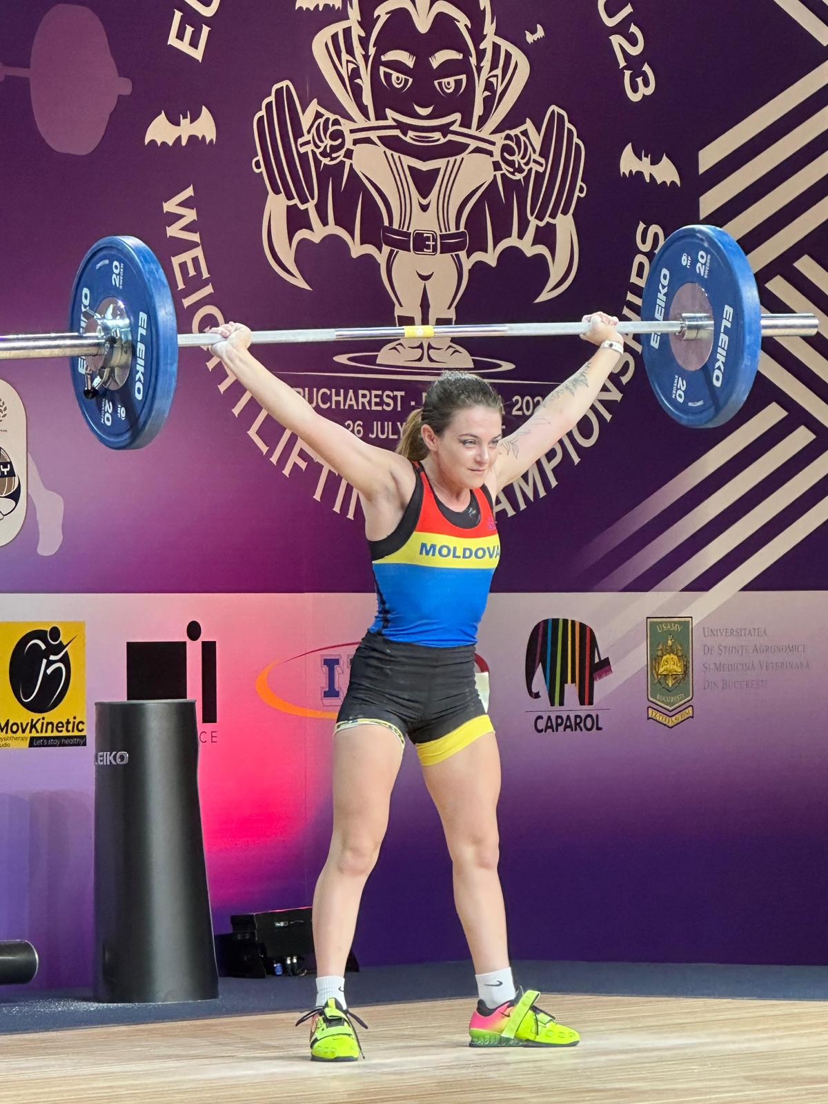 атлетика юниор Серебряная медаль для Молдовы на чемпионате Европы по тяжелой атлетике  среди юниоров и молодежи - Ziarul de Gardă RUS