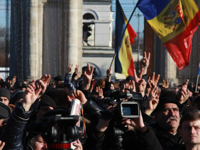 Cum arată protestele de la  Chişinău în presa internaţională