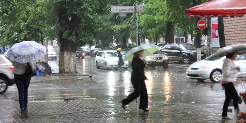 Situaţia In Chisinău Ca Urmare A Ploii Din Ultimele 24 De Ore