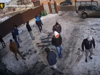 (VIDEO) Imagini de pe camerele de supraveghere din timpul atacului din Stăuceni