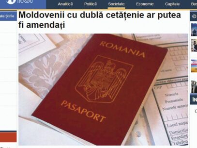 FALS: Moldovenii cu dublă cetăţenie ar putea fi amendaţi