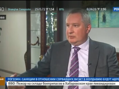 Vizita eșuată a lui  Rogozin la Chișinău – în pagini de presă