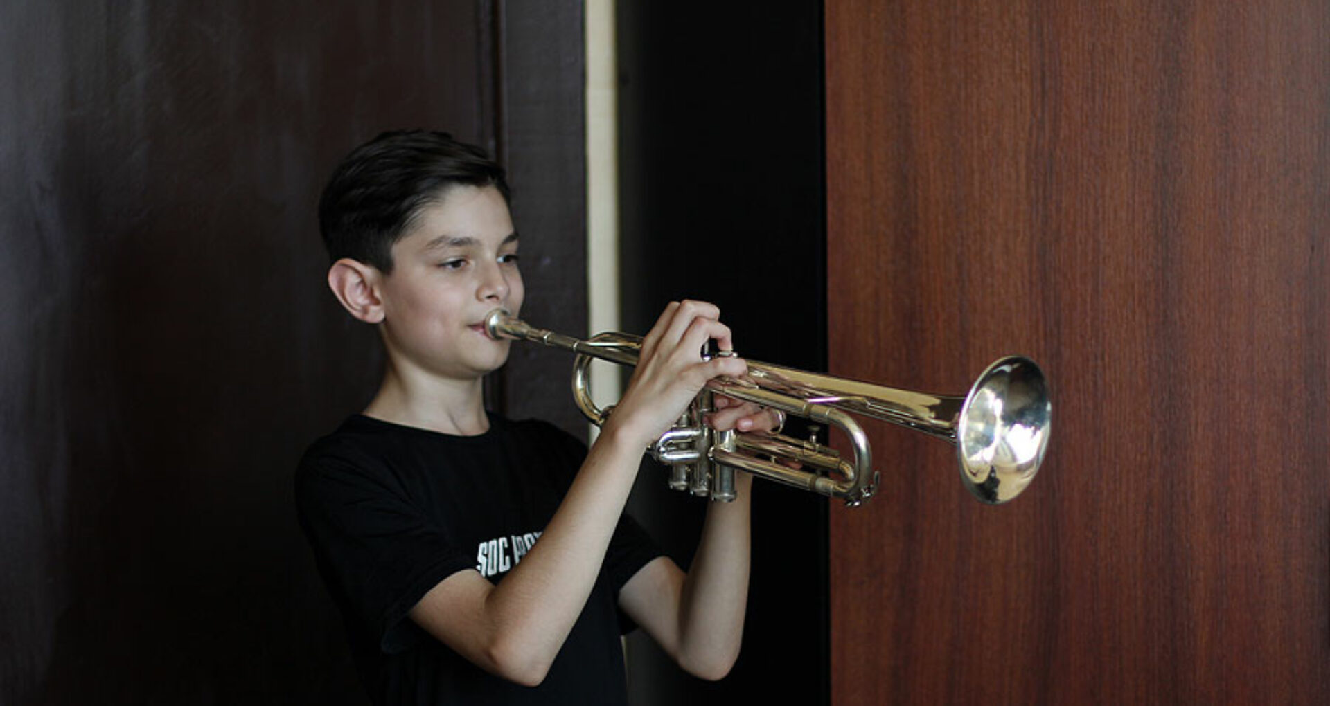 Trompetist de succes la 11 ani