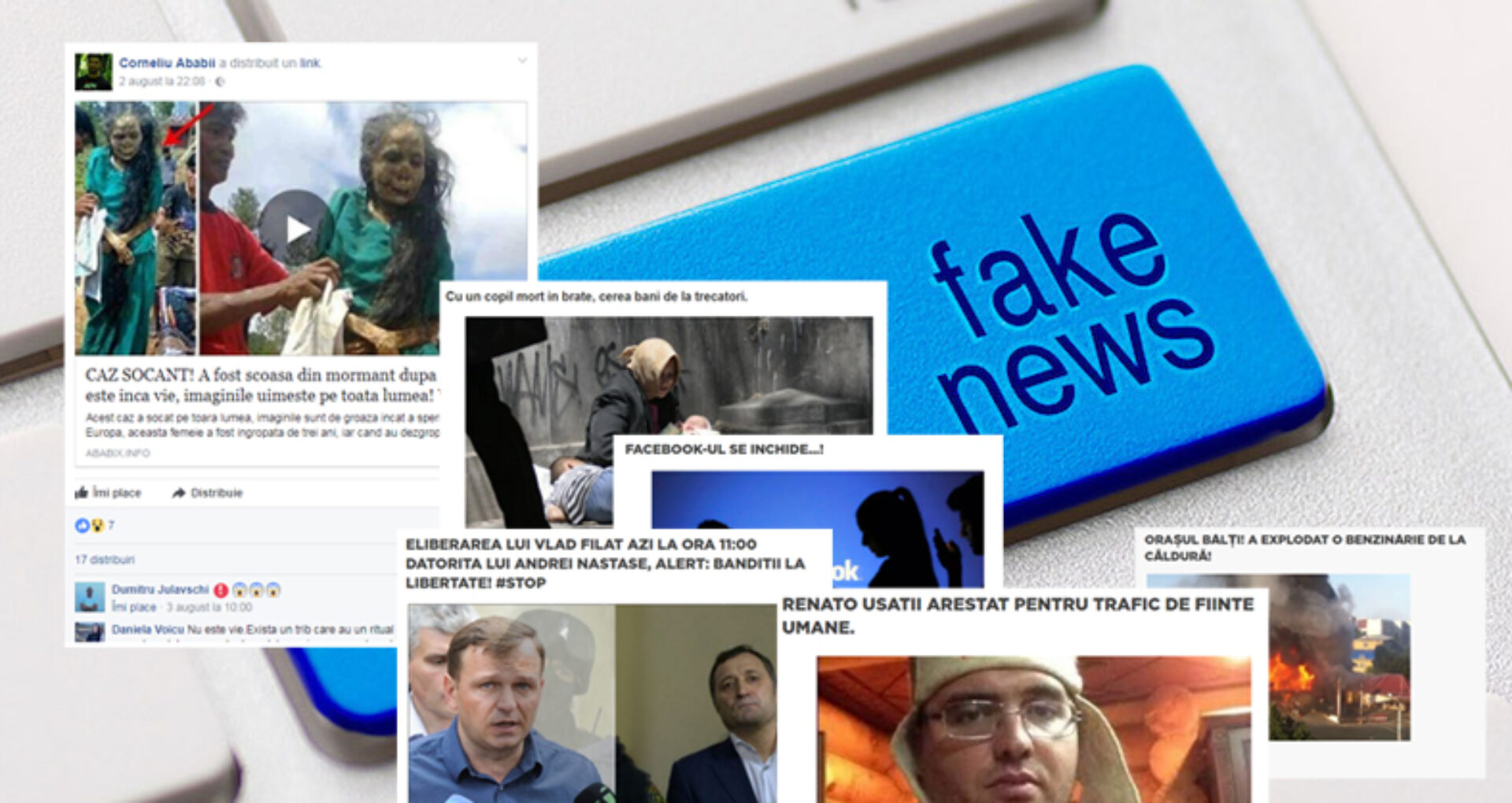 „Trustul media” al unui producător de știri false din Moldova