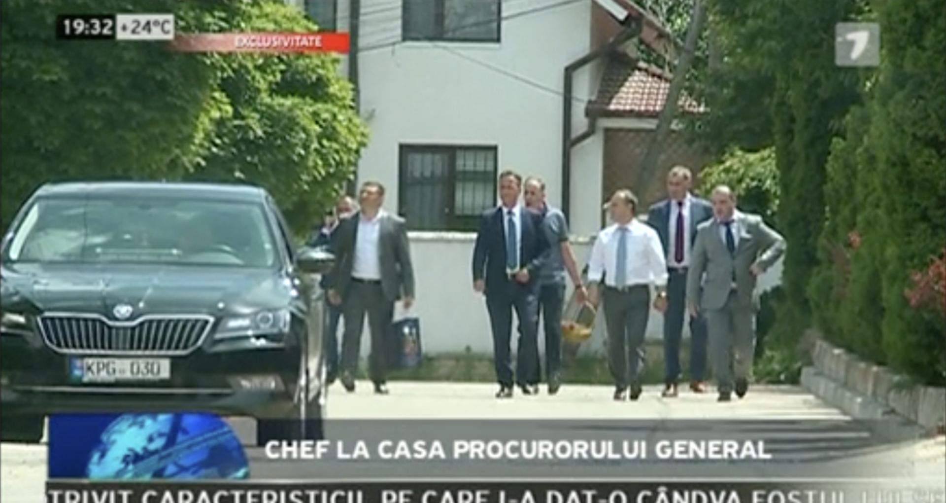 Ziua de naştere a procurorului general cu maşini de serviciu în timpul orelor de muncă. Explicaţiile protagoniştilor