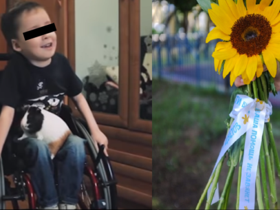 VIDEO/ Campanie de caritate: În loc de flori pentru 1 septembrie, elevii adună bani pentru copiii bolnavi