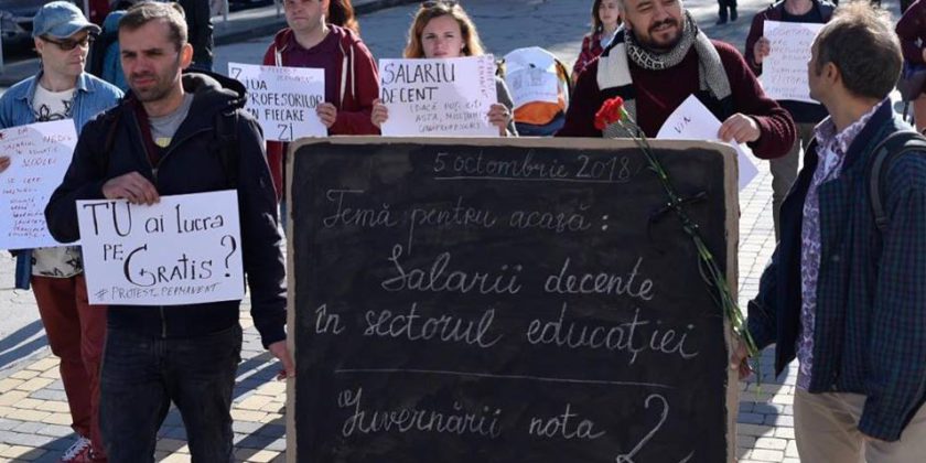 Video Profesori Nu Cerșetor Pedagogii Au Protestat Pentru A