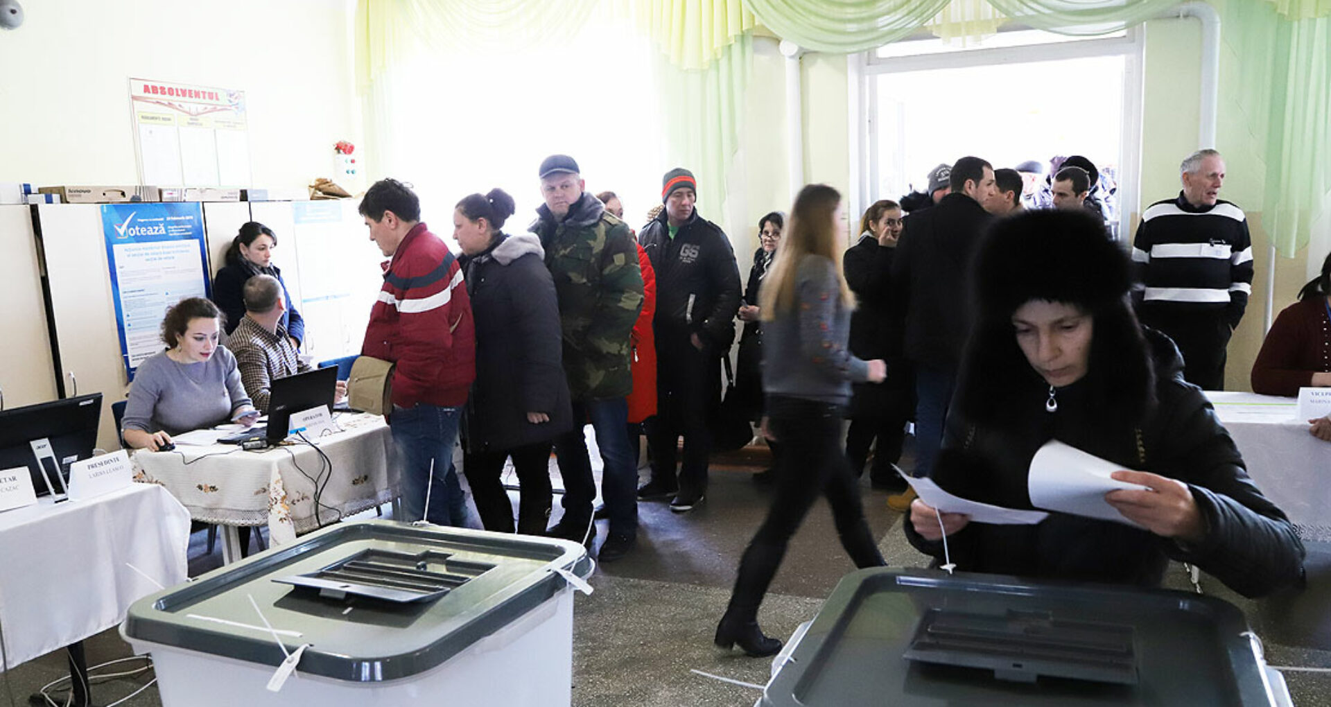 REPORTAJ/ La Doroţcaia, unde au votat locuitorii din stânga Nistrului