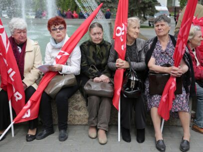 FOTOREPORTAJ de la marșul organizat de Partidul Socialiștilor cu ocazia zilei de 1 mai