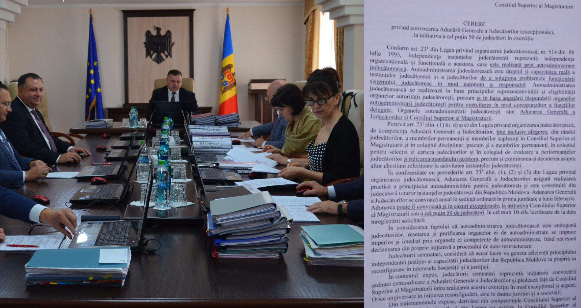 DOC/ Replica CSM după ce instanța de apel a decis organizarea Adunării generale extraordinare a judecătorilor